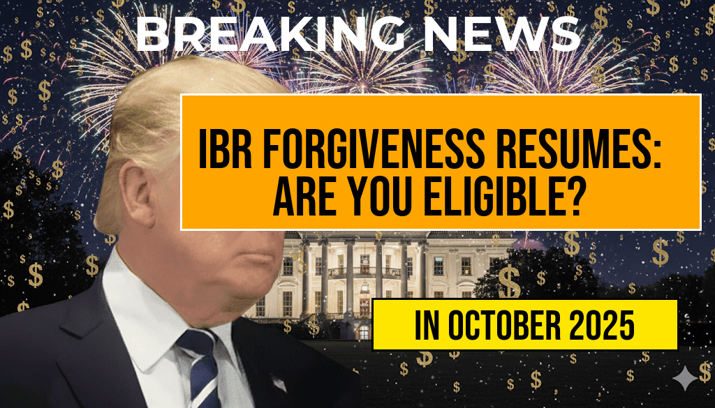 IBR Forgiveness Resumes: Emails Reveal Zero Balances for Long-Term Payers—Could You Be Among Those Receiving a $10,000 to $50,000 Loan Forgiveness?