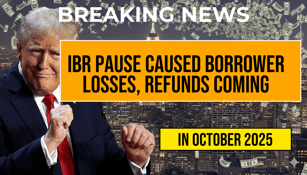 IBR Pause Led to Hundreds of Dollars in Losses for Some Borrowers; Refunds Promised, Date to Be Determined