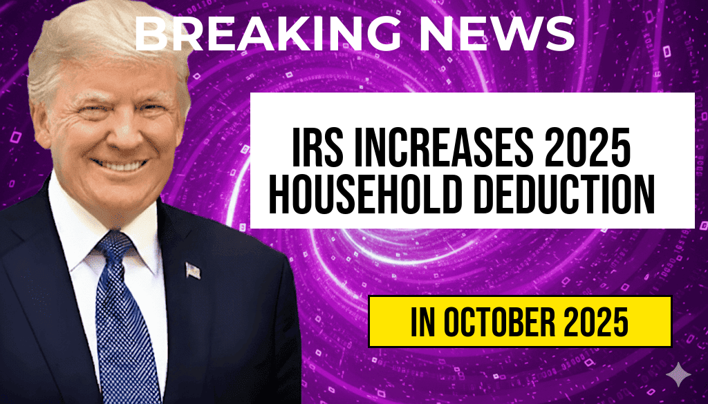 IRS Announces $22,500 Standard Deduction for Heads of Household in 2025, Up $600