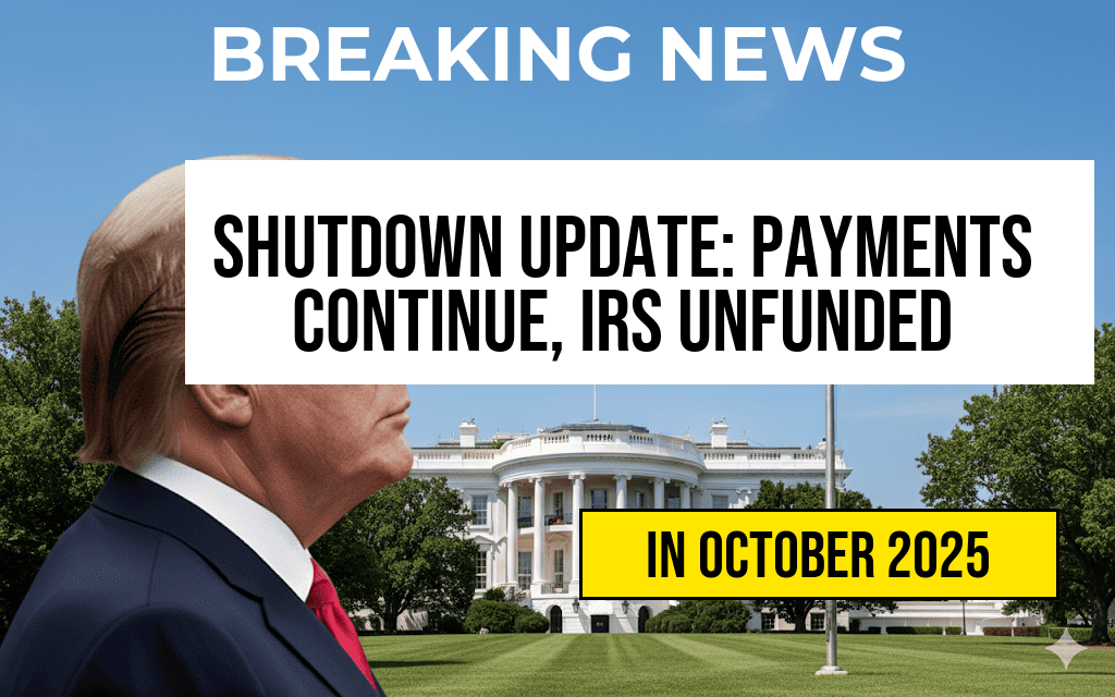 Shutdown Update: Social Security Payments Continue While IRS Help Desks Remain Unfunded