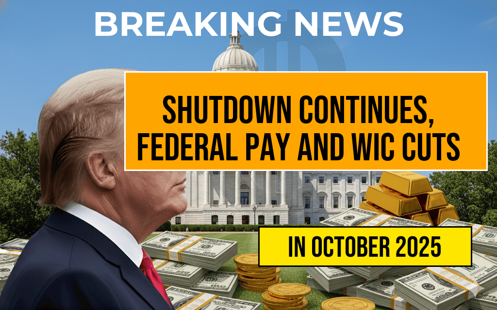 Six Days Into Shutdown, Federal Workers Face No Pay as $8 Billion WIC Program Faces Cuts