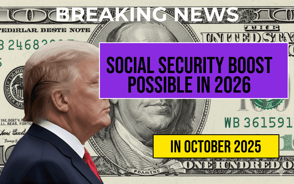 Social Security Increase Alert: Expected $54 Monthly Boost if 2026 COLA Reaches 2.7%