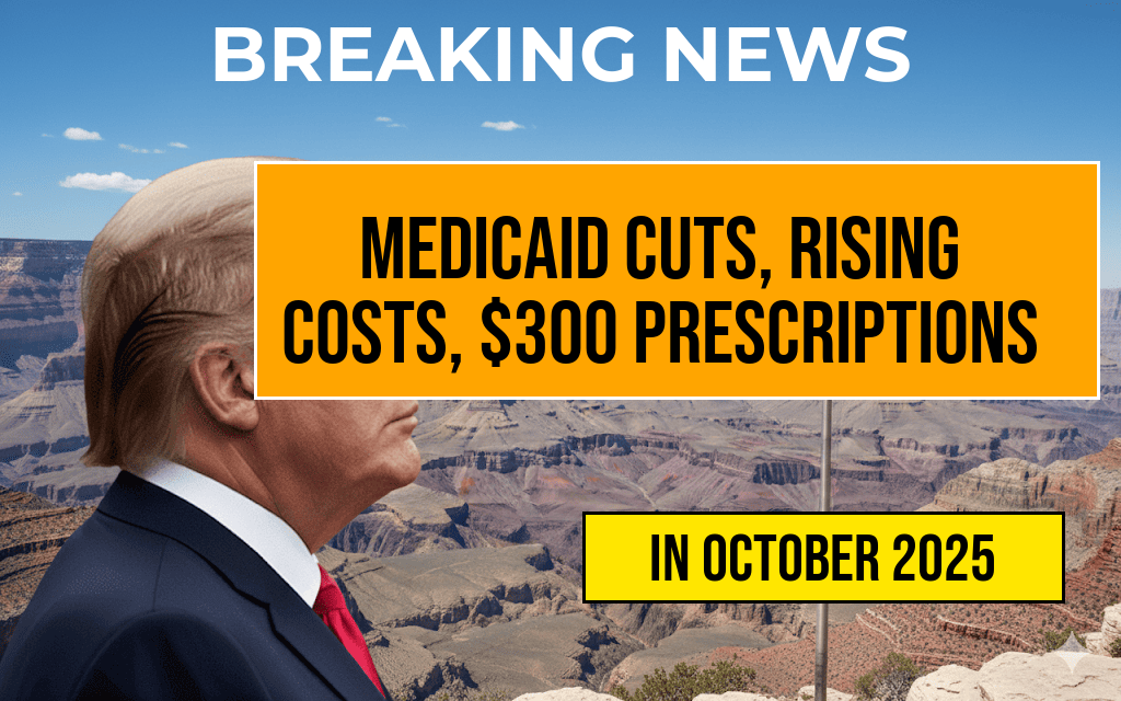 Washington Post Reports $1 Trillion Medicaid Cuts and Rising Costs for a $300 Prescription