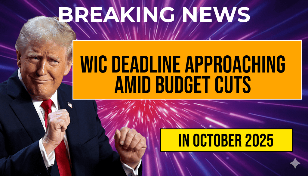 WIC Program Nears Deadline as Grocery Budgets Drop by $26 to $78 Monthly Without Federal Support
