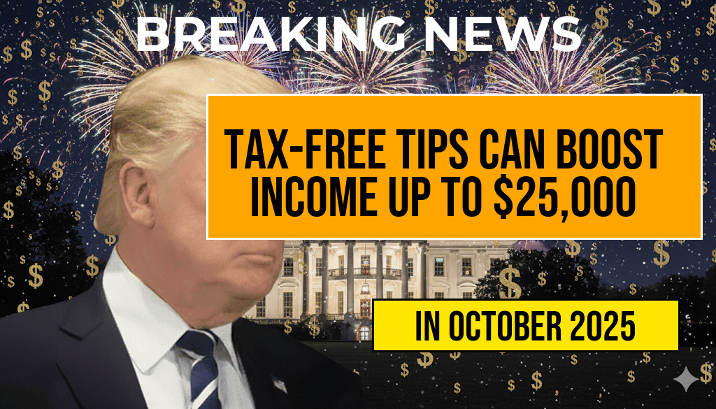 Your Paycheck Boost: Tax-Free Tips Could Add Up to $25,000 in Income While Payroll Taxes Still Apply